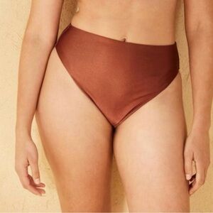 Shade & Shore High Waist Sparkly Bikini Bottom